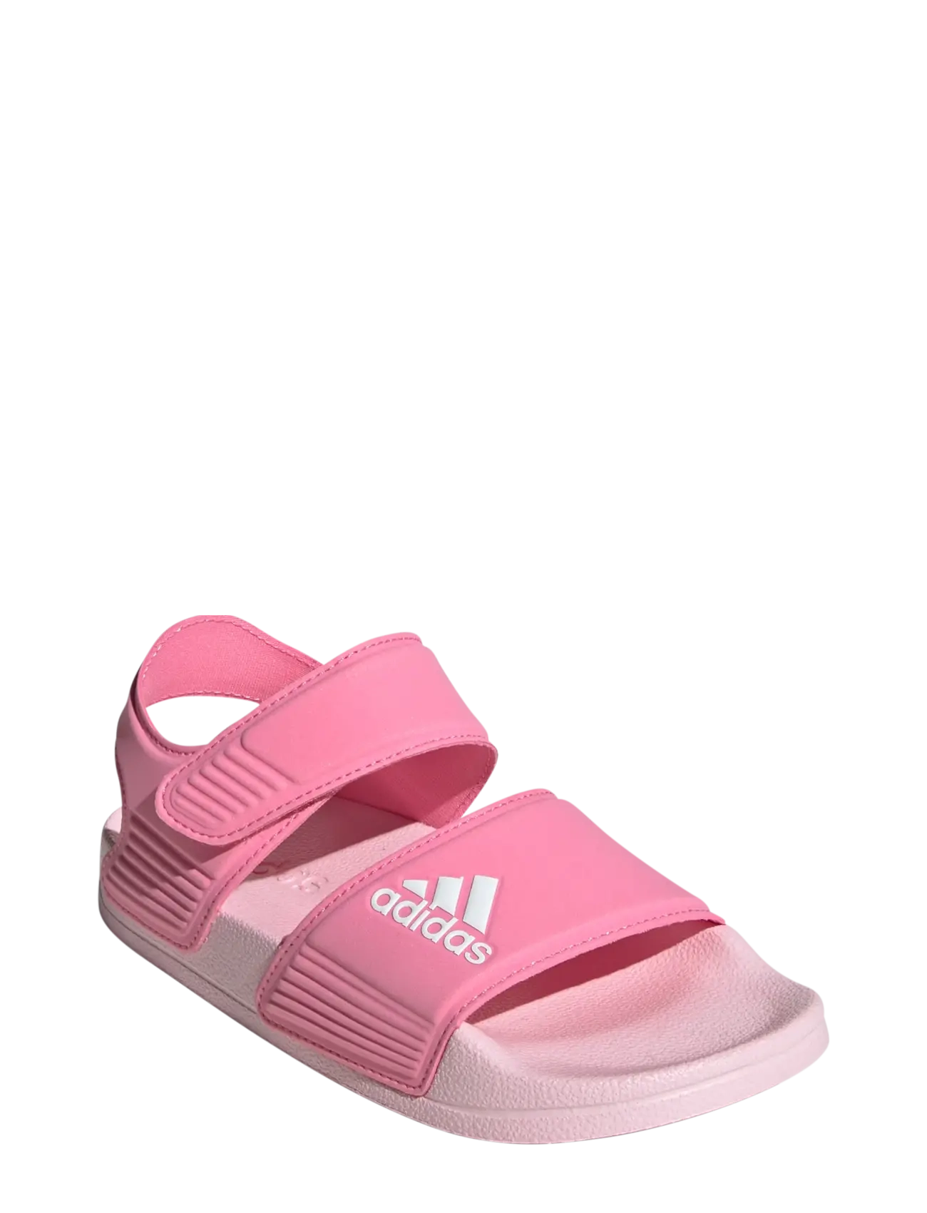 adidas Sportswear ADILETTE SANDAL K - Sandalen - BLIPNK/FTWWHT/CLPINK / pink/rose