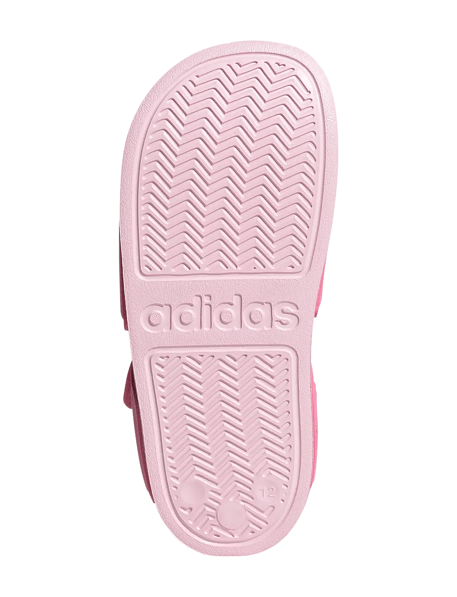 adidas Sportswear - ADILETTE SANDAL K - sandalen - blipnk/ftwwht/clpink - 5