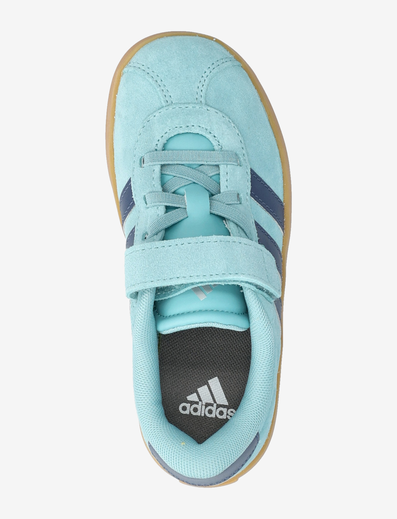 adidas Sportswear - VL COURT 3.0 EL C - låga sneakers - minton/prloin/silvmt - 3