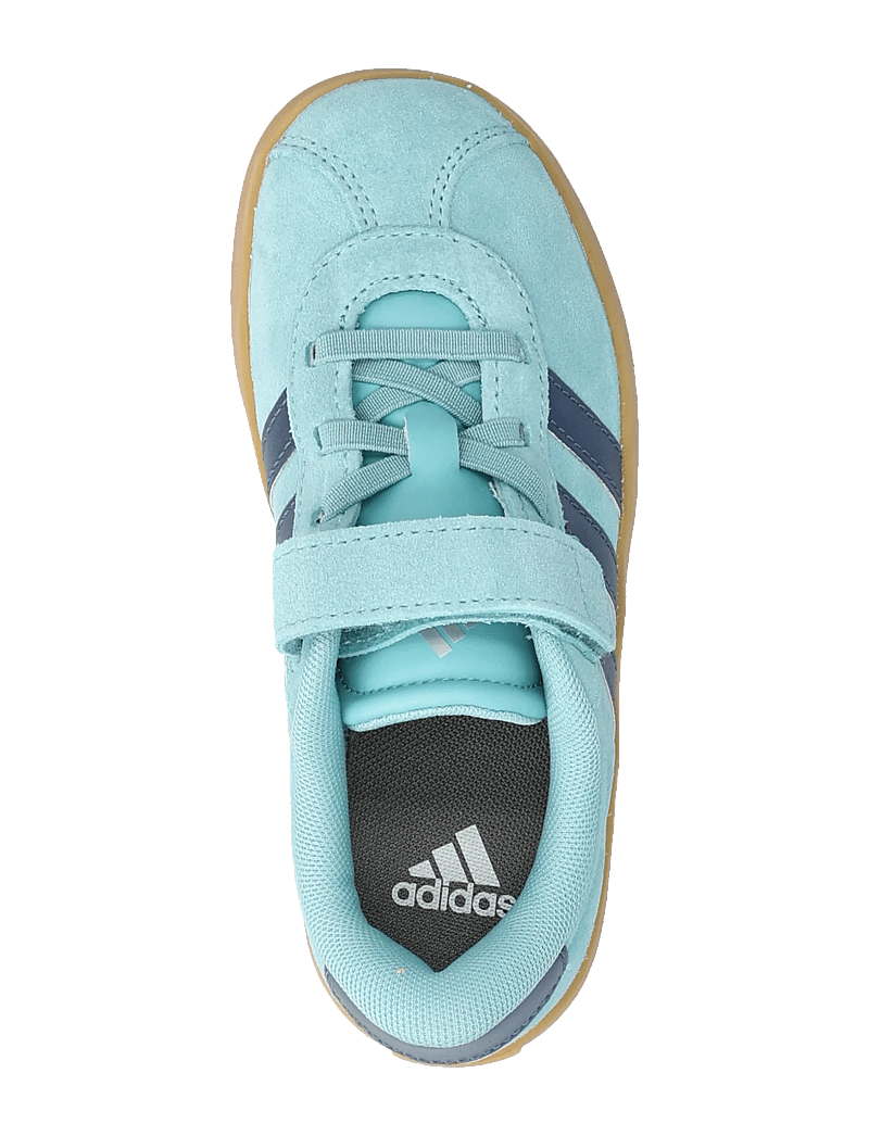 adidas Sportswear - VL COURT 3.0 EL C - låga sneakers - minton/prloin/silvmt - 3