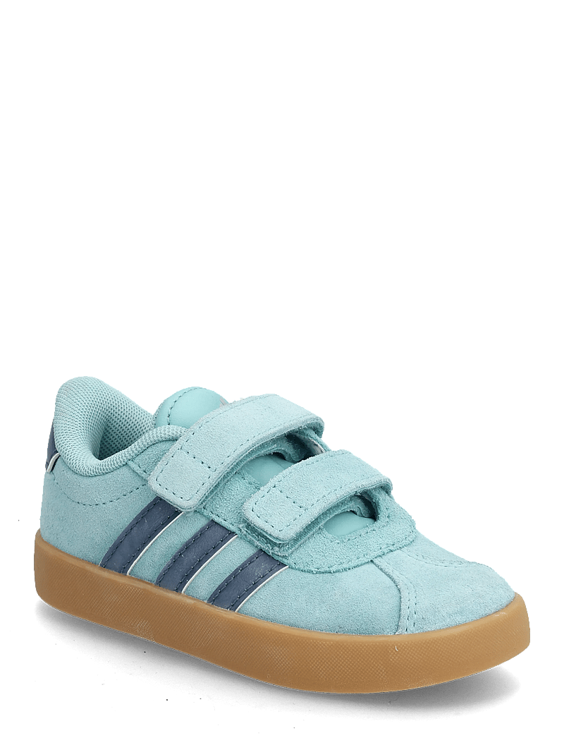 adidas Sportswear - VL COURT 3.0 CF I - låga sneakers - minton/prloin/silvmt - 0