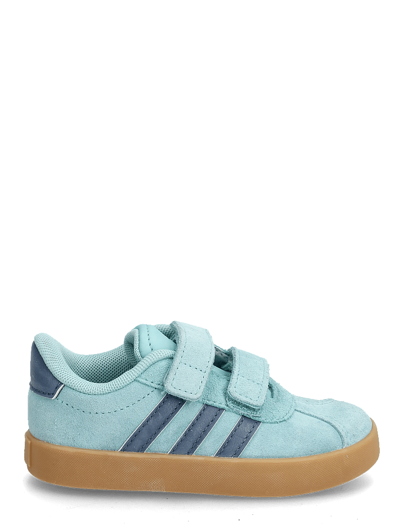 adidas Sportswear - VL COURT 3.0 CF I - låga sneakers - minton/prloin/silvmt - 1