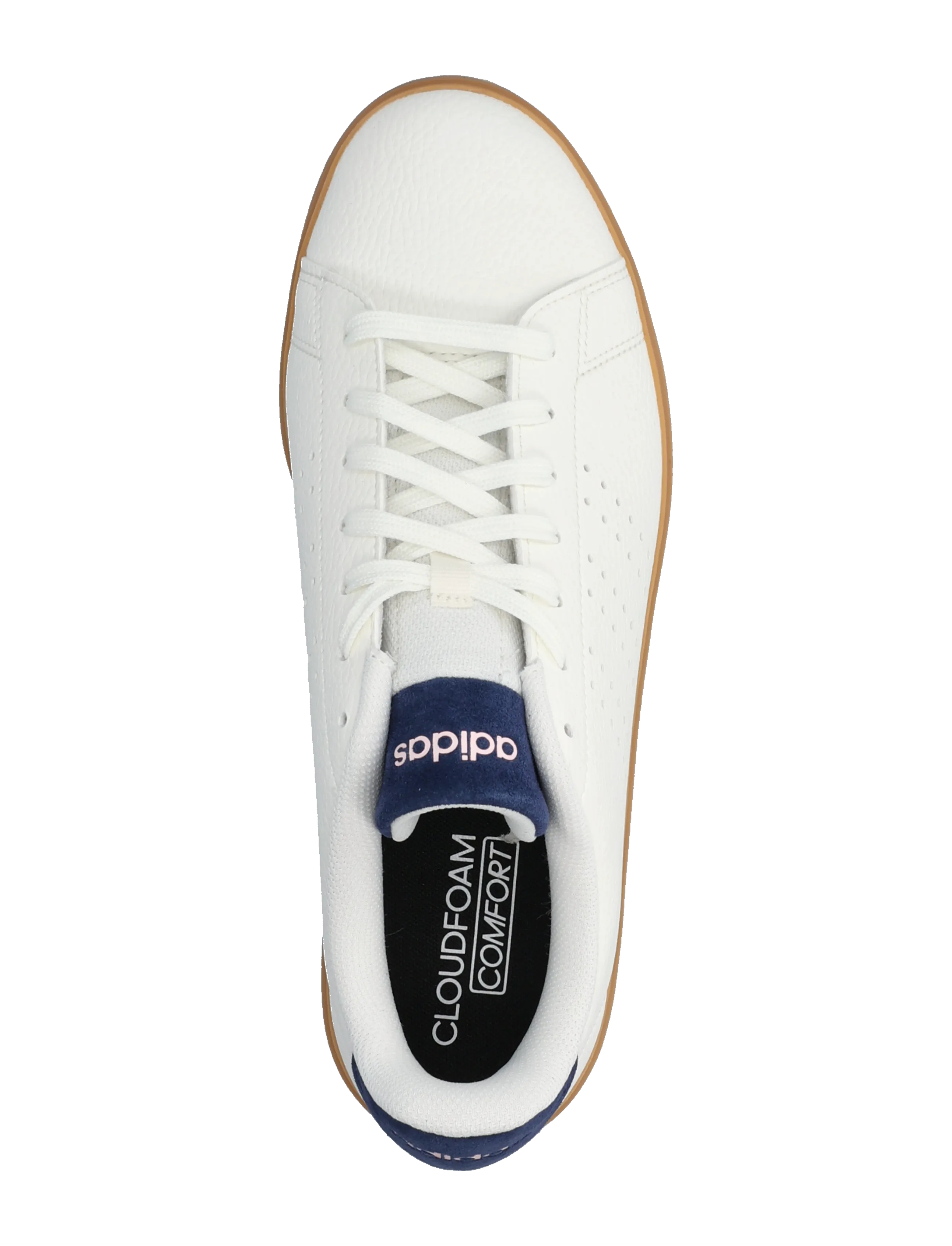 adidas Sportswear - ADVANTAGE 2.0 - low tops - cwhite/cwhite/dkblue - 3