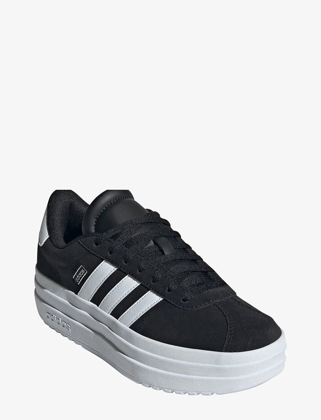 adidas Sportswear - VL COURT BOLD J - låga sneakers - cblack/ftwwht/ftwwht - 0