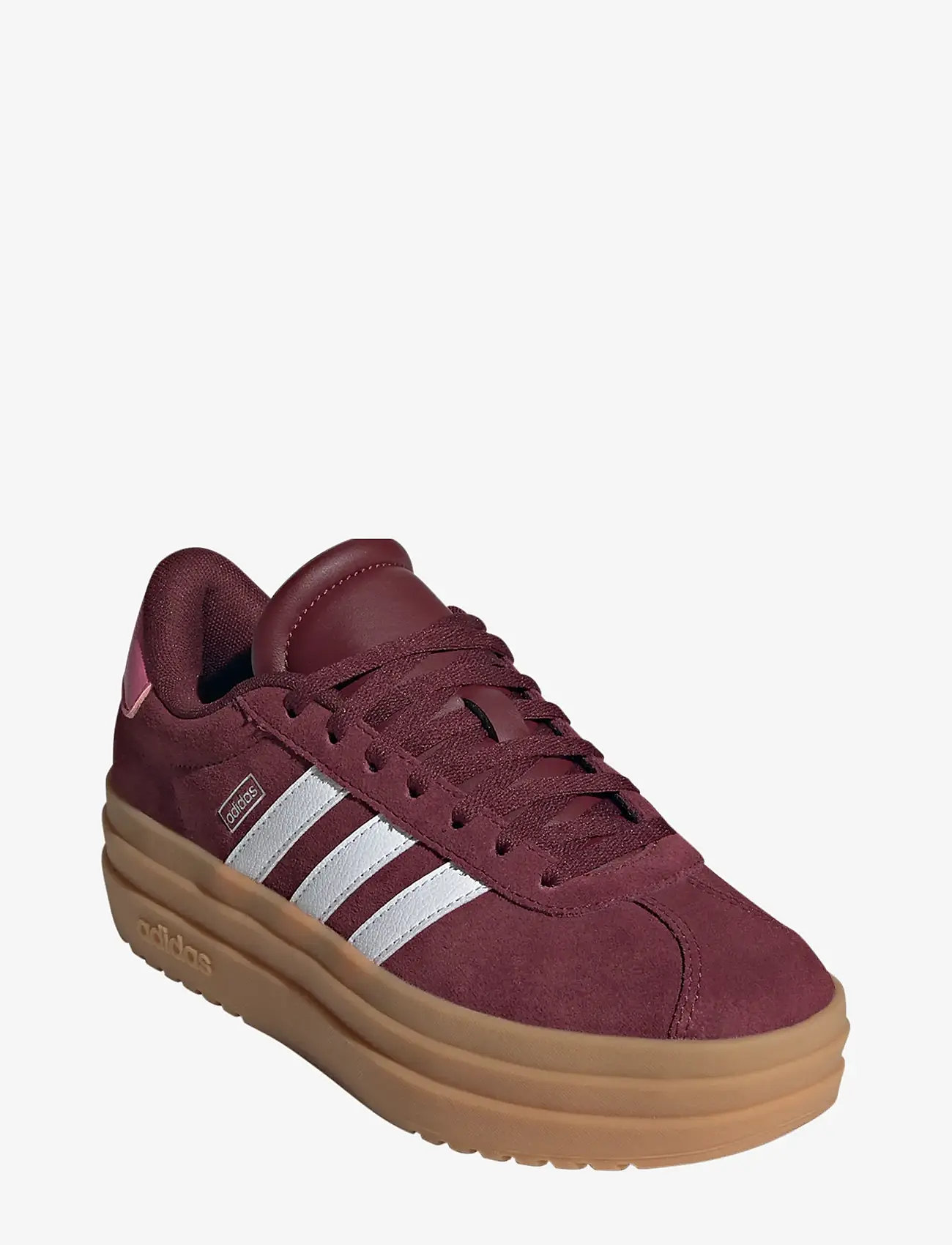 adidas Sportswear - VL COURT BOLD J - låga sneakers - shared/ftwwht/pnkfus - 0