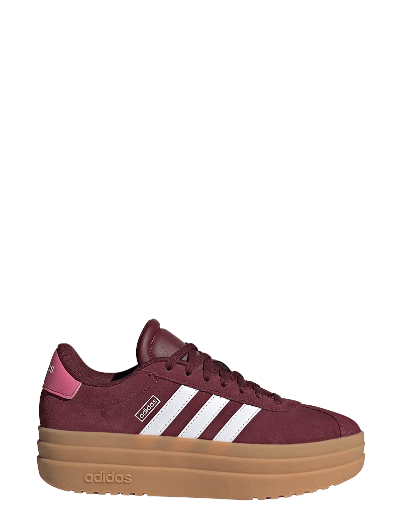 adidas Sportswear - VL COURT BOLD J - låga sneakers - shared/ftwwht/pnkfus - 1