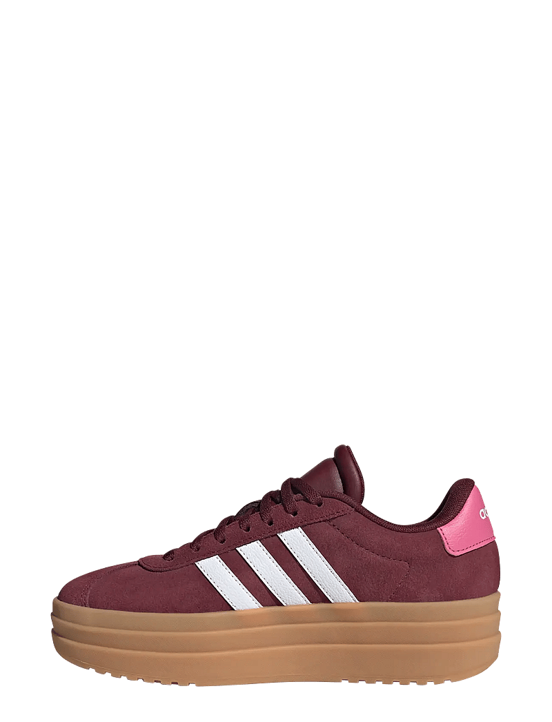 adidas Sportswear - VL COURT BOLD J - låga sneakers - shared/ftwwht/pnkfus - 2