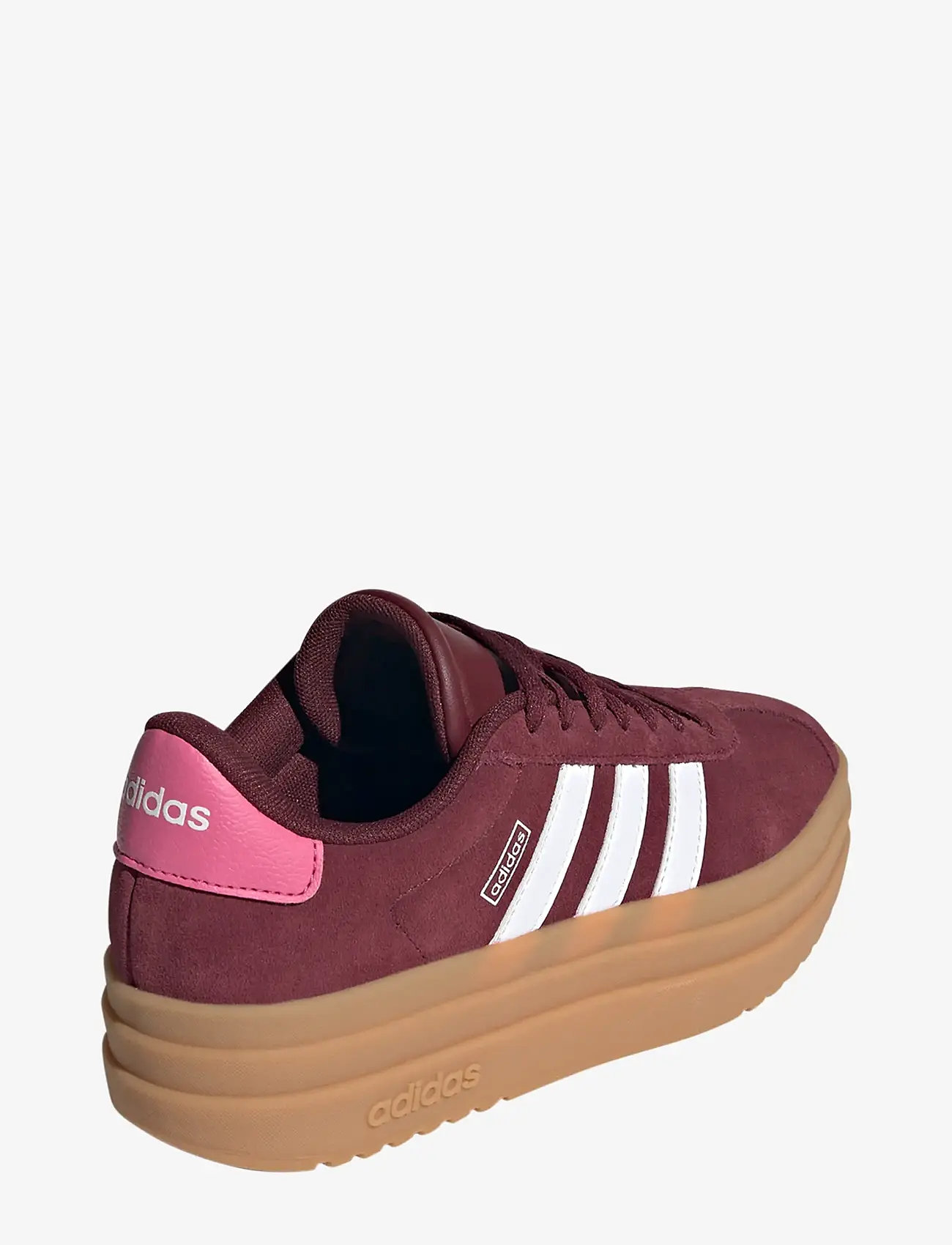 adidas Sportswear - VL COURT BOLD J - låga sneakers - shared/ftwwht/pnkfus - 3