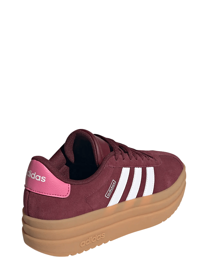 adidas Sportswear - VL COURT BOLD J - låga sneakers - shared/ftwwht/pnkfus - 3