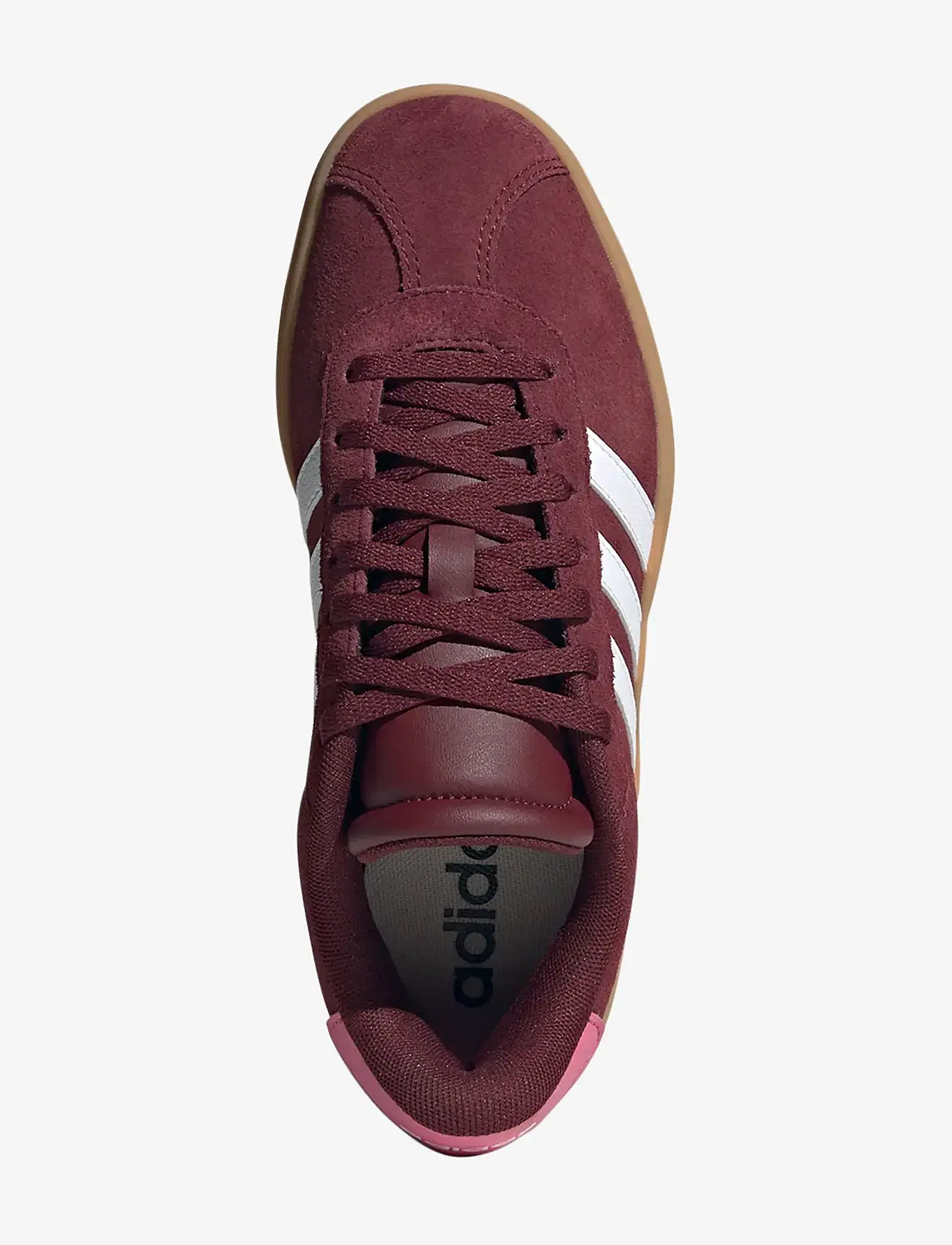adidas Sportswear - VL COURT BOLD J - låga sneakers - shared/ftwwht/pnkfus - 4