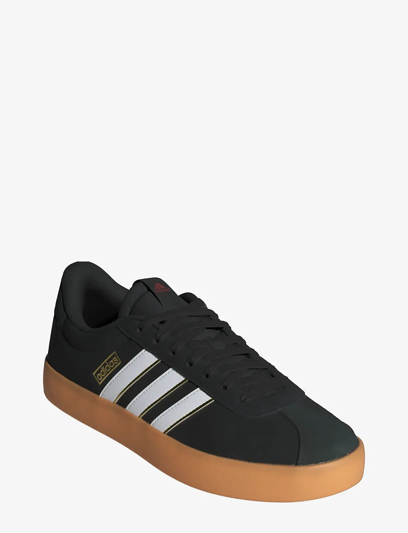 adidas Sportswear - VL COURT 3.0 - niedriger schnitt - cblack/ftwwht/tmvire - 0