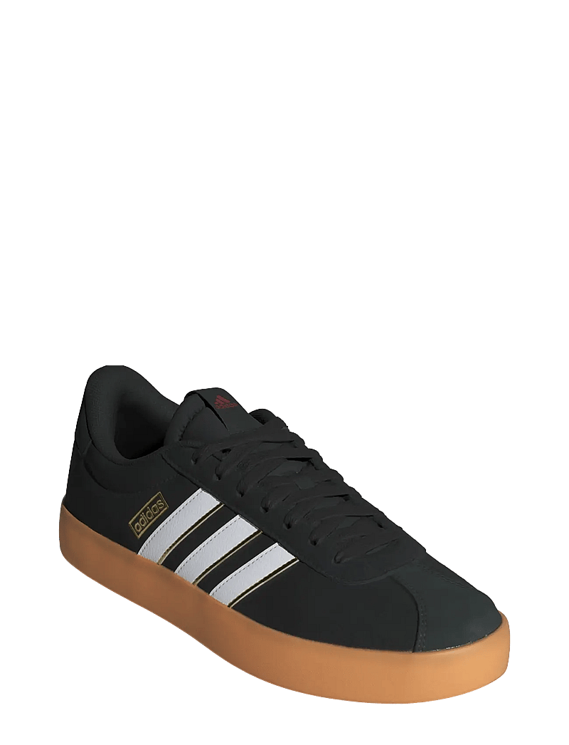adidas Sportswear - VL COURT 3.0 - niedriger schnitt - cblack/ftwwht/tmvire - 0