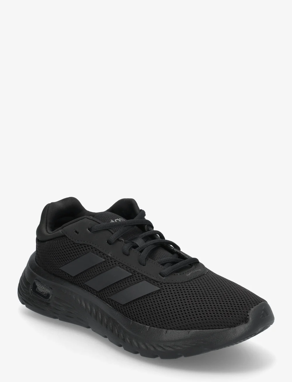 adidas Sportswear - CLOUDFOAM COMFY - låga sneakers - cblack/cblack/ironmt - 0