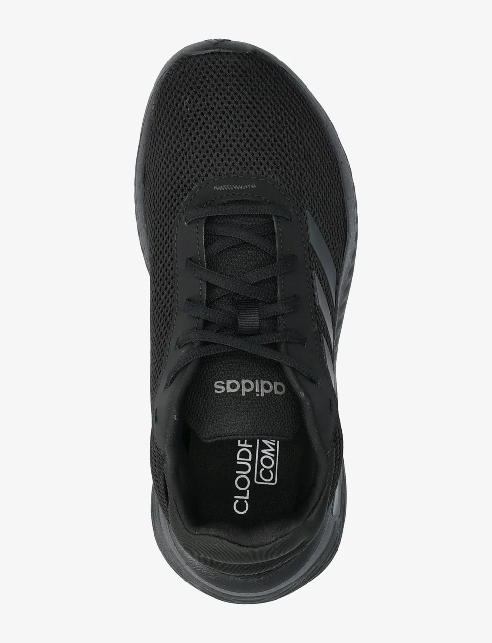 adidas Sportswear - CLOUDFOAM COMFY - låga sneakers - cblack/cblack/ironmt - 3