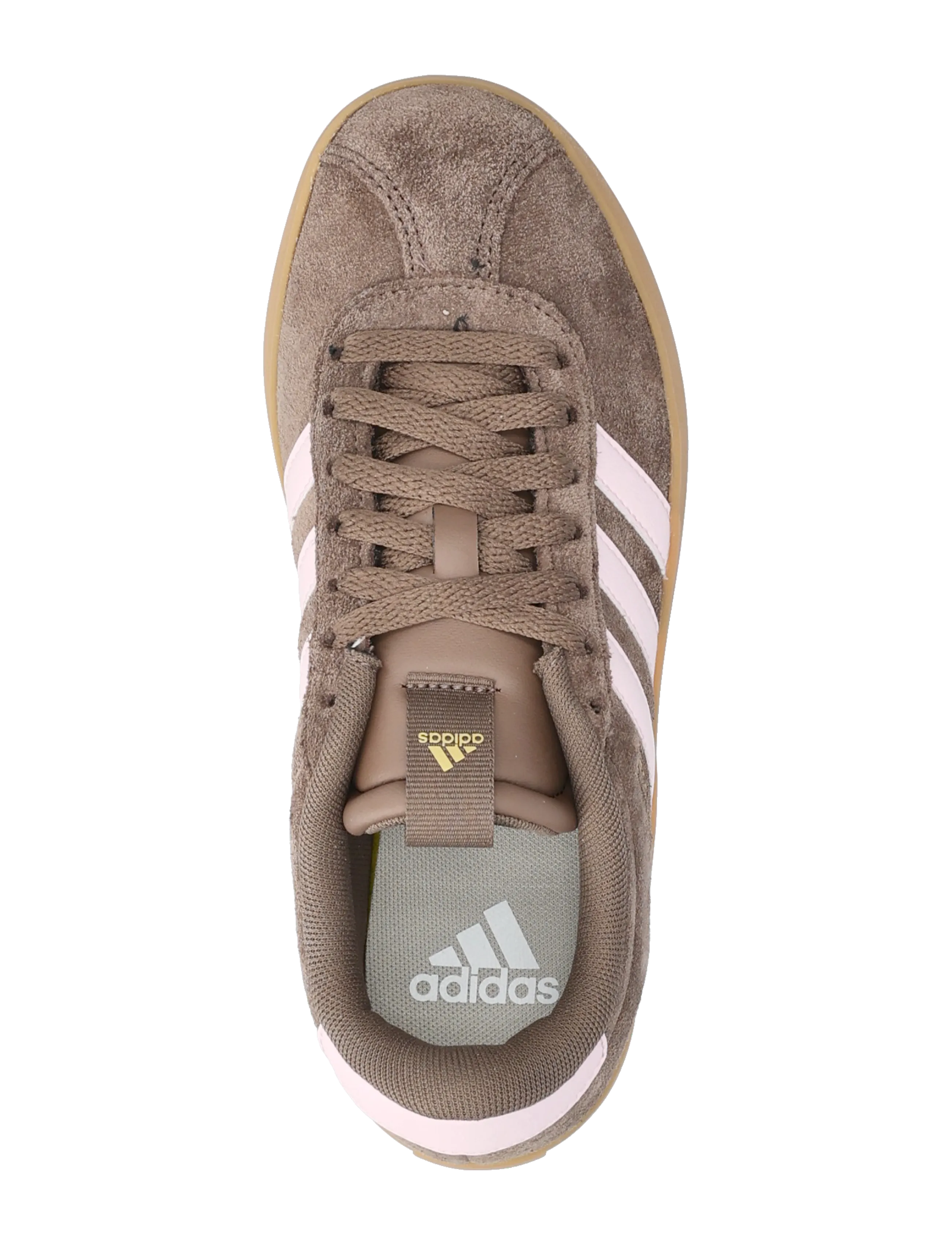 adidas Sportswear - VL COURT 3.0 - baskets basses - earstr/clpink/goldmt - 3