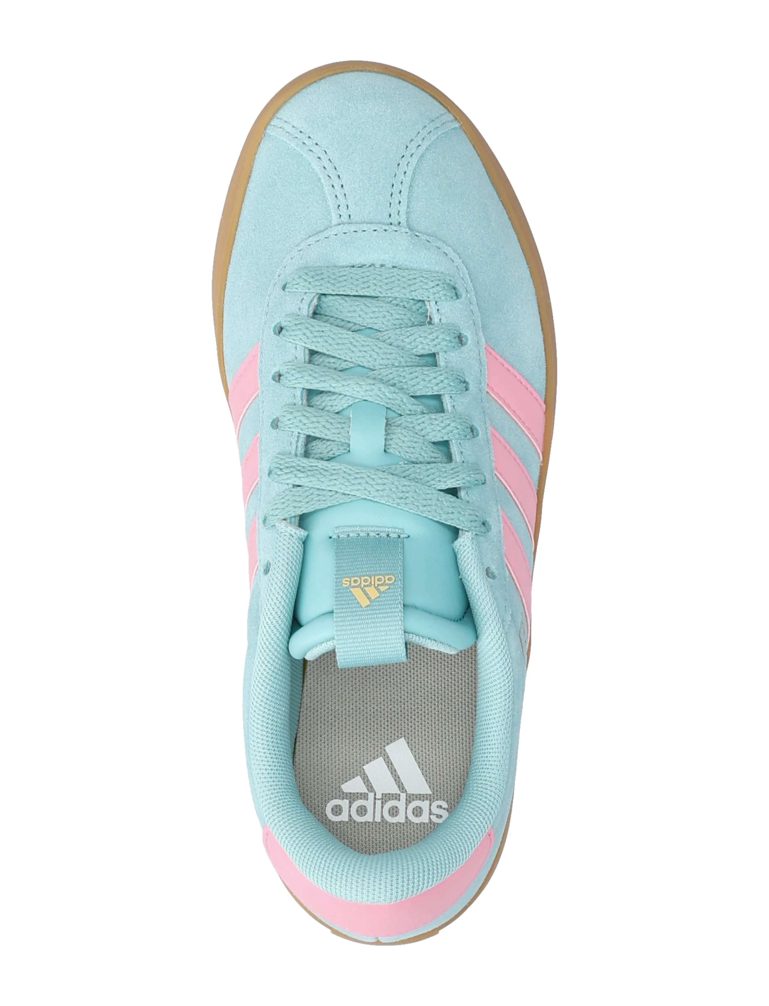 adidas Sportswear - VL COURT 3.0 - lave sneakers - minton/blipnk/goldmt - 3