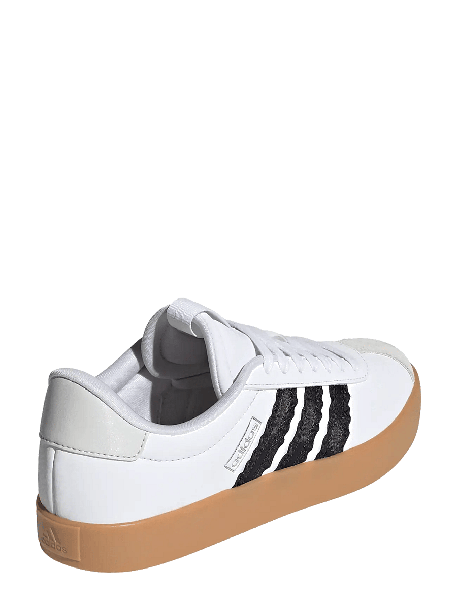 adidas Sportswear - VL COURT 3.0 - lave sneakers - ftwwht/cblack/orbgry - 3