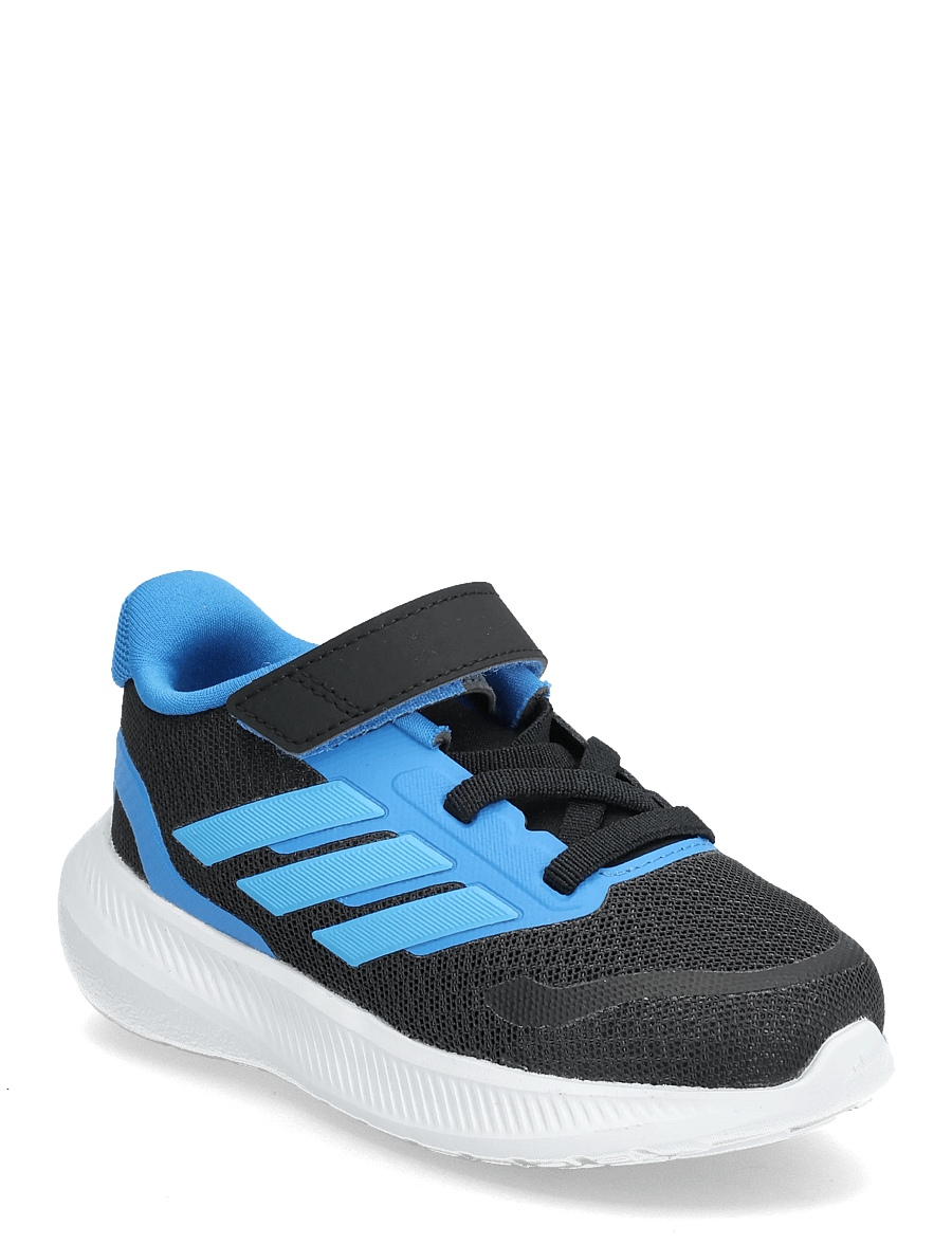 adidas Sportswear - RUNFALCON 5 EL I - lave sneakers - cblack/luaq/lurabl - 0