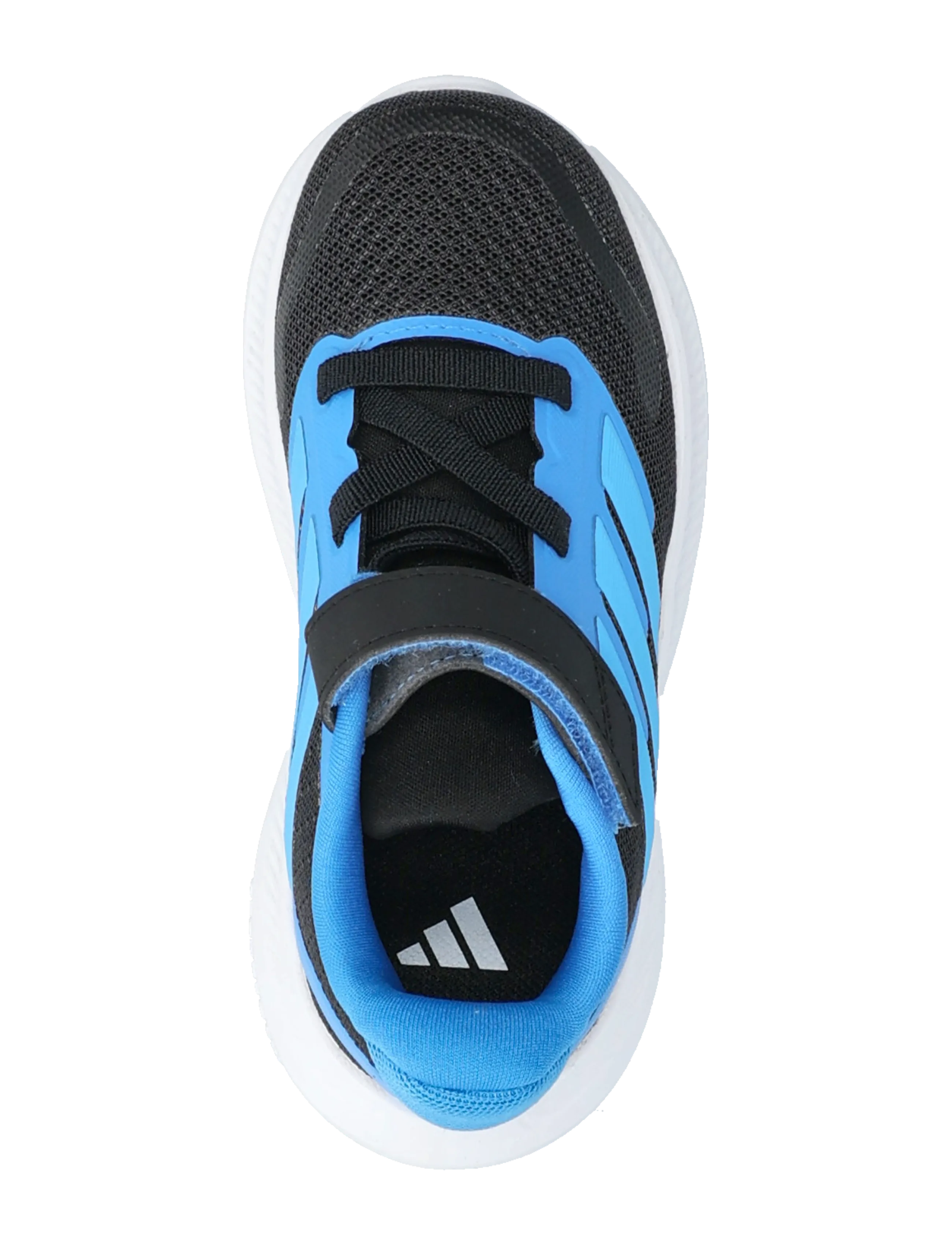 adidas Sportswear - RUNFALCON 5 EL I - lave sneakers - cblack/luaq/lurabl - 3