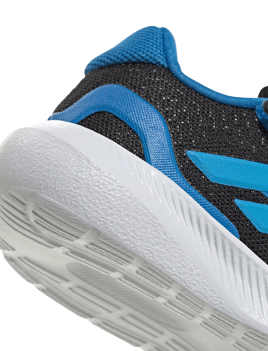 adidas Sportswear - RUNFALCON 5 EL I - lave sneakers - cblack/luaq/lurabl - 5
