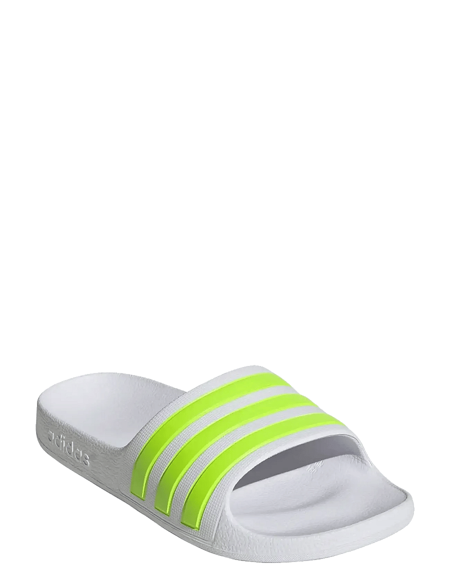 adidas Sportswear - ADILETTE AQUA K - badelatschen - ftwwht/sslime/ftwwht - 0