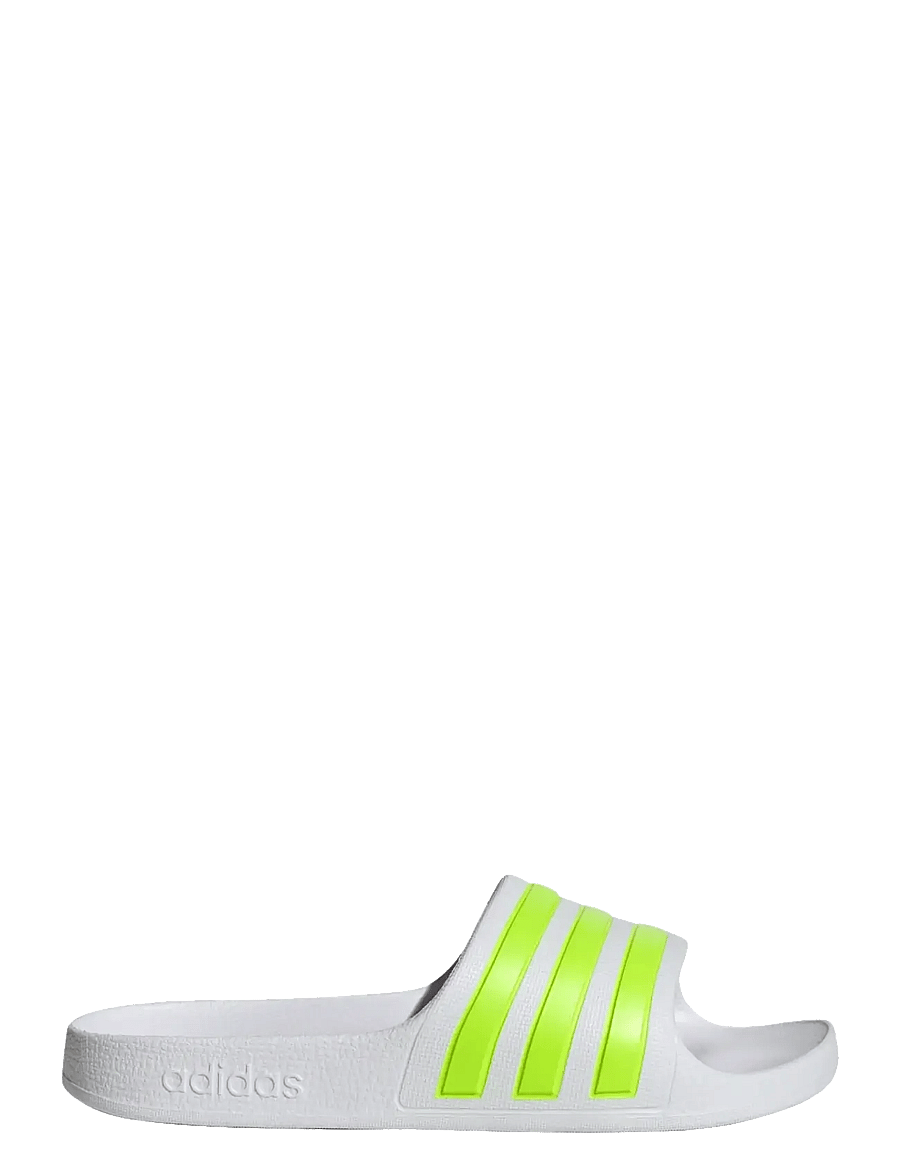 adidas Sportswear - ADILETTE AQUA K - badelatschen - ftwwht/sslime/ftwwht - 1