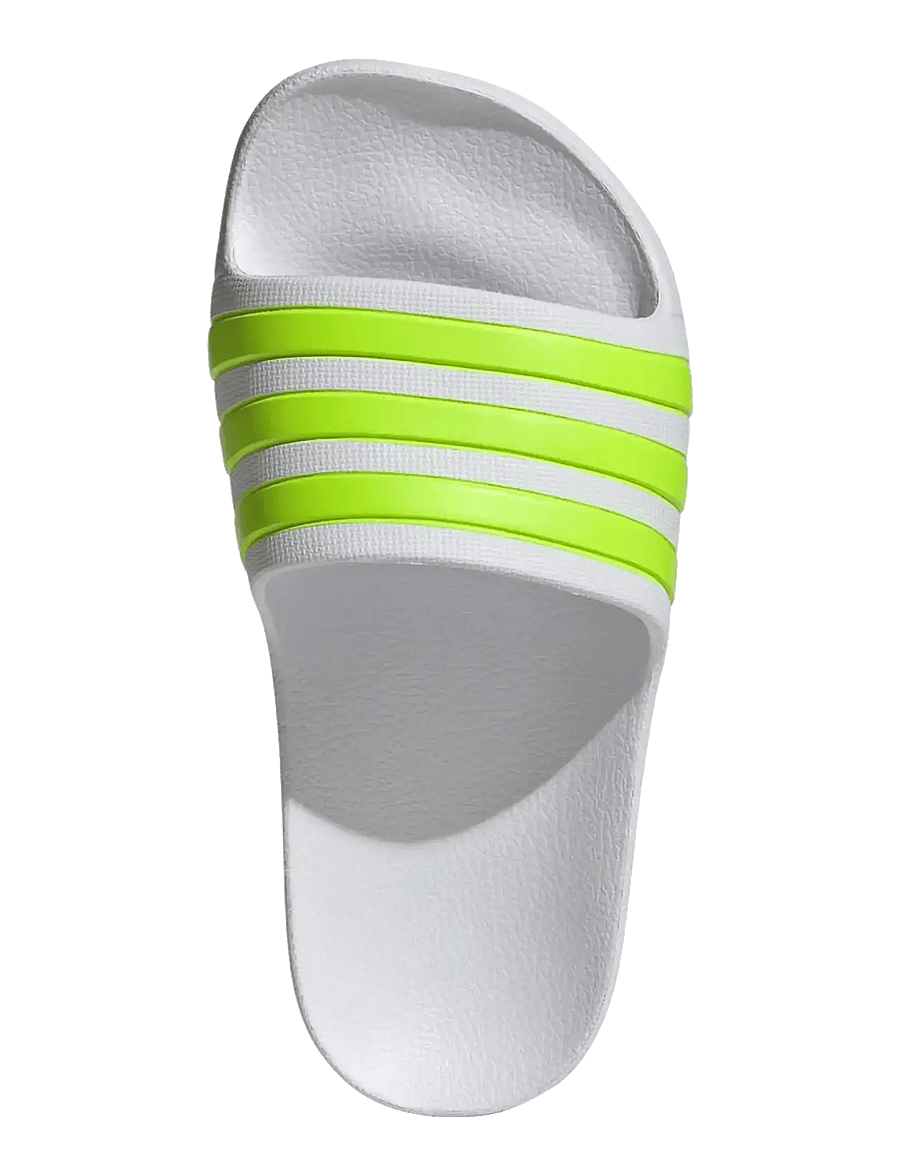 adidas Sportswear - ADILETTE AQUA K - badelatschen - ftwwht/sslime/ftwwht - 4