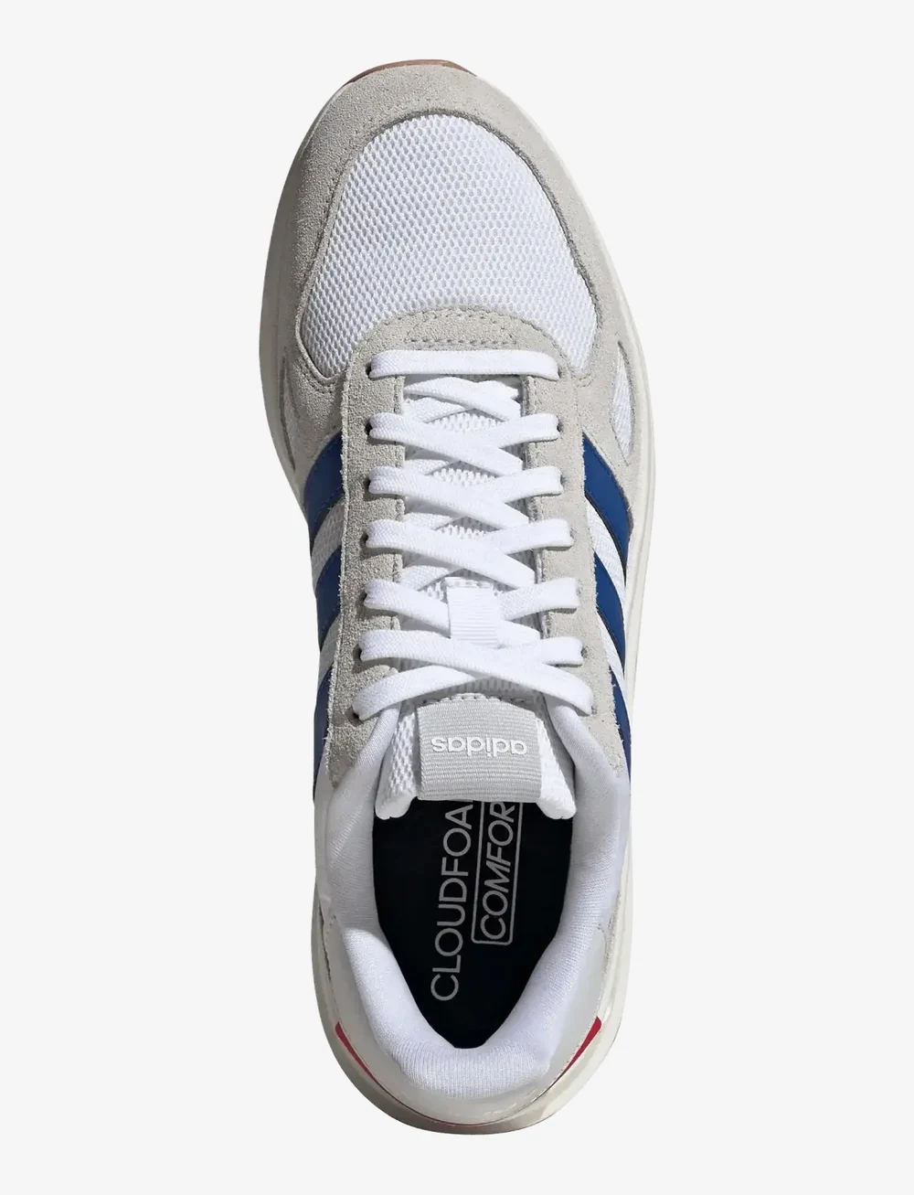 adidas Sportswear - RUN 84 - låga sneakers - ftwwht/royblu/greone - 4
