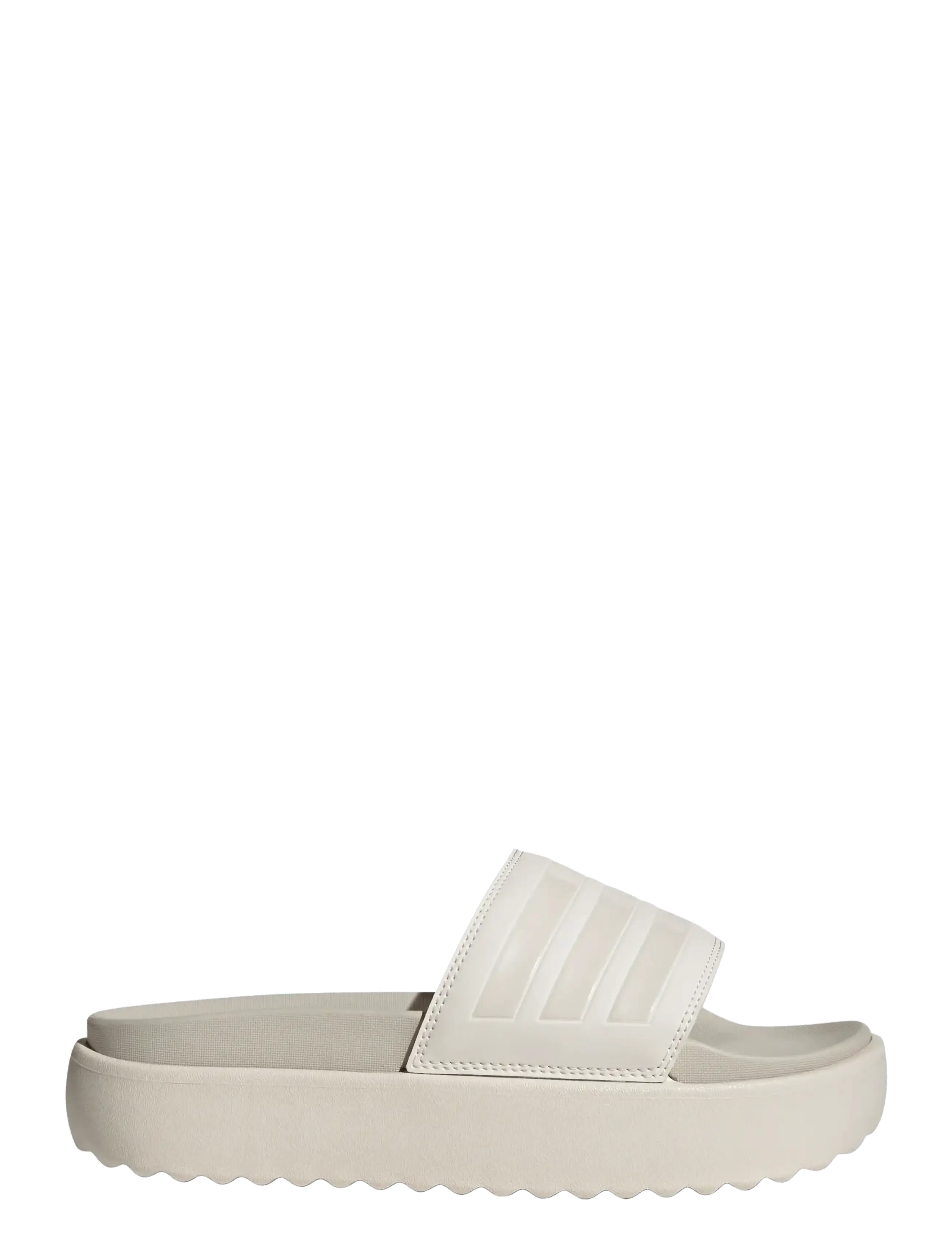 adidas Sportswear - ADILETTE PLATFORM - pool sliders - cwhite/cwhite/orbgry - 1