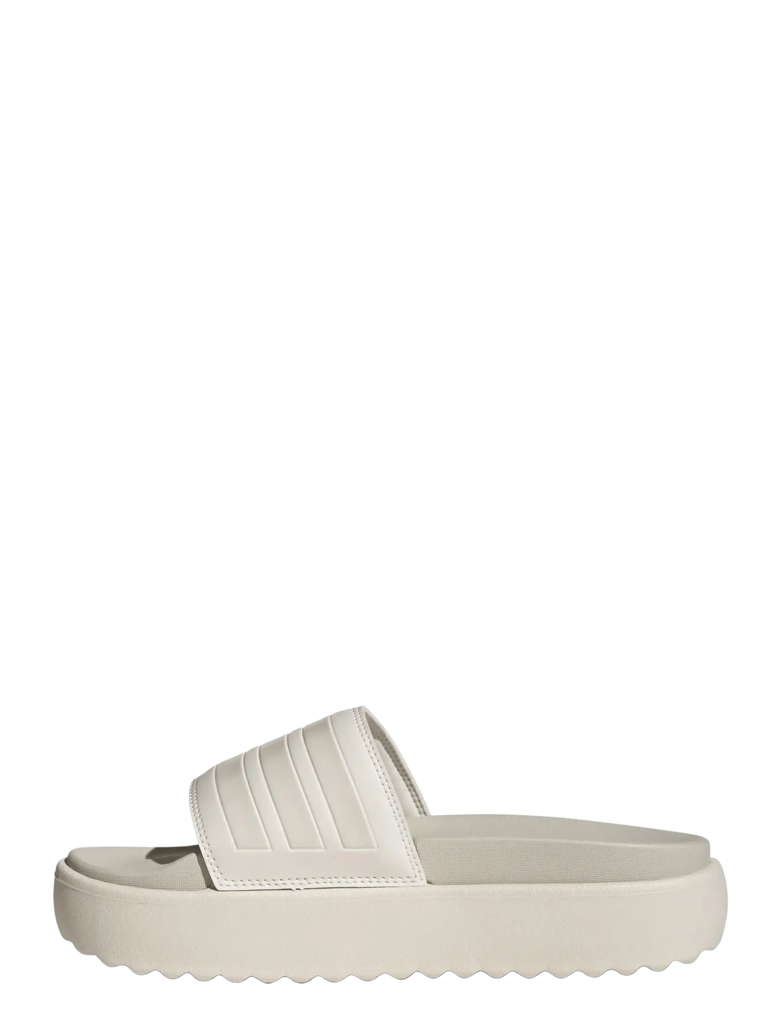 adidas Sportswear - ADILETTE PLATFORM - pool sliders - cwhite/cwhite/orbgry - 2