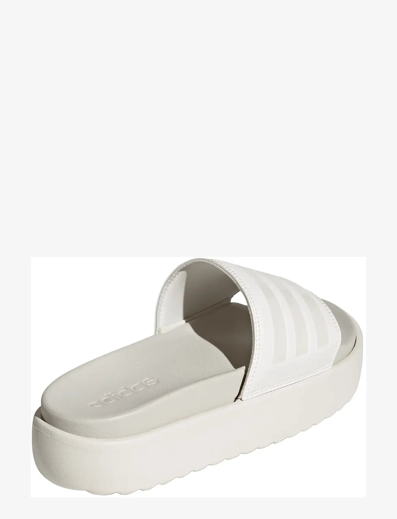 adidas Sportswear - ADILETTE PLATFORM - shoes - cwhite/cwhite/orbgry - 3