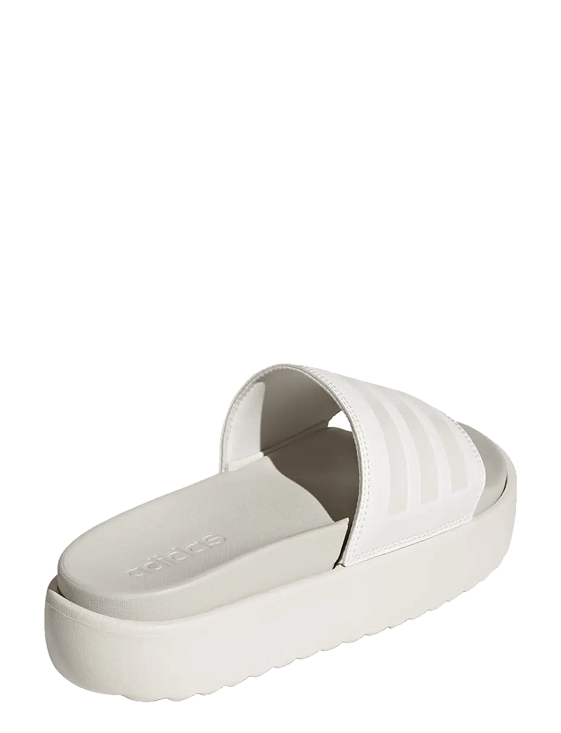 adidas Sportswear - ADILETTE PLATFORM - shoes - cwhite/cwhite/orbgry - 3