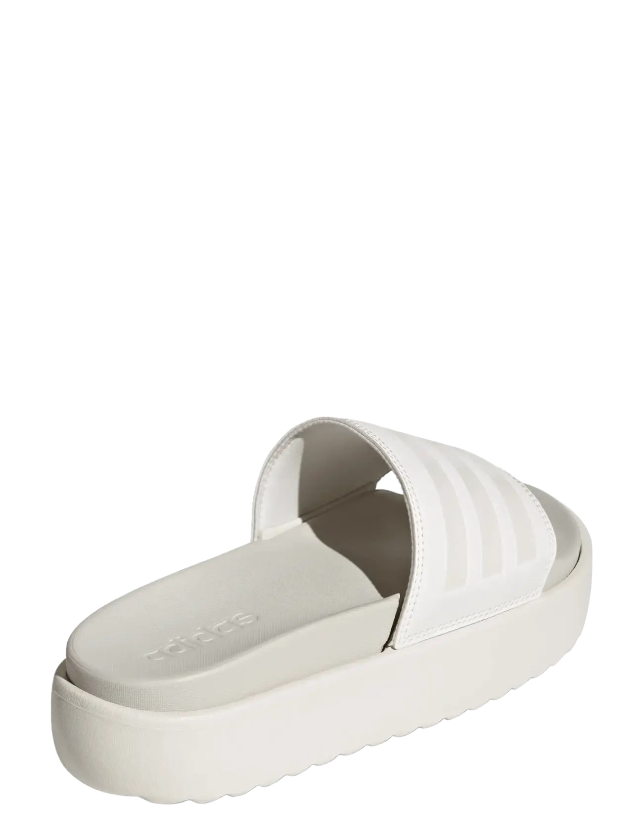 adidas Sportswear - ADILETTE PLATFORM - pool sliders - cwhite/cwhite/orbgry - 3