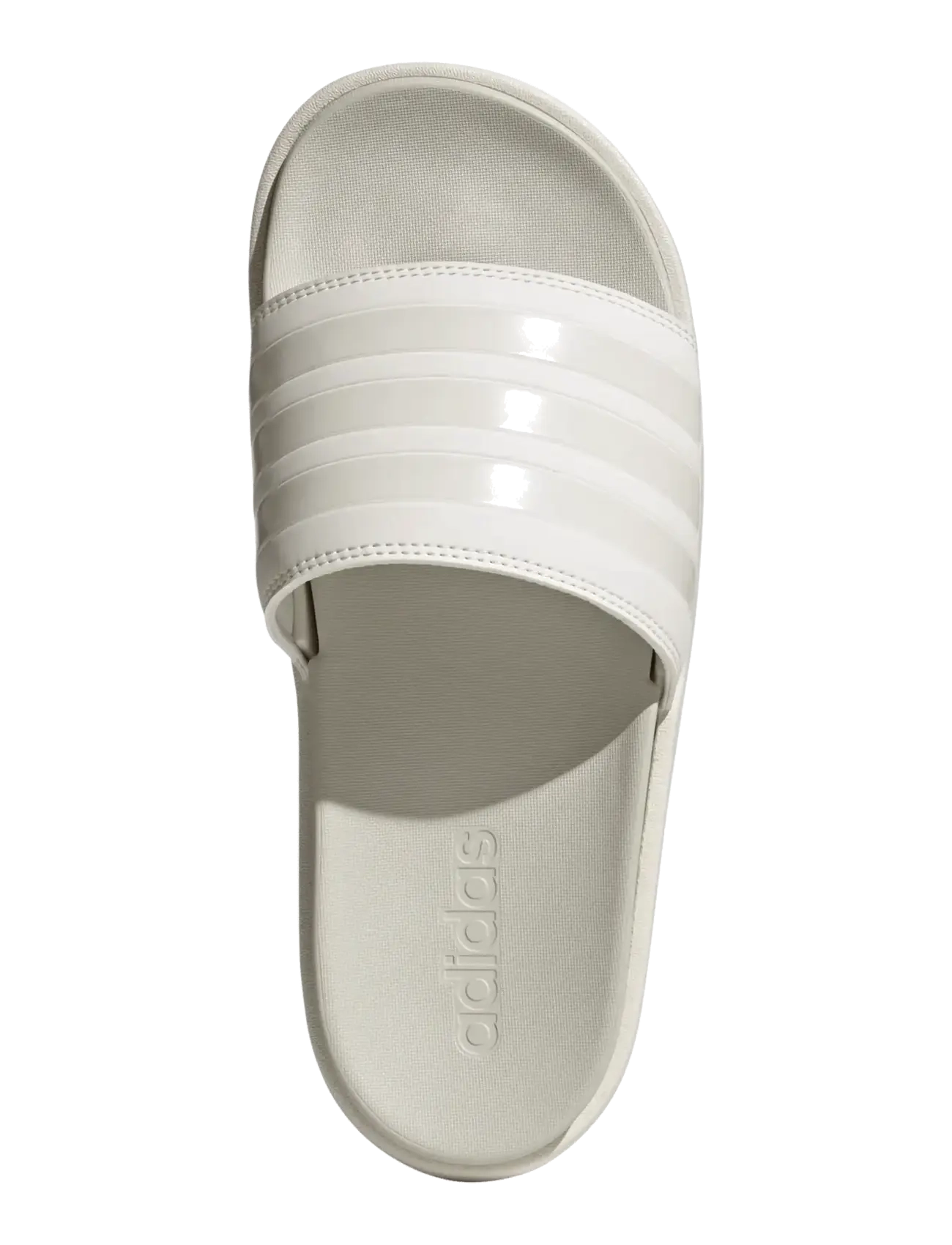 adidas Sportswear - ADILETTE PLATFORM - pool sliders - cwhite/cwhite/orbgry - 4