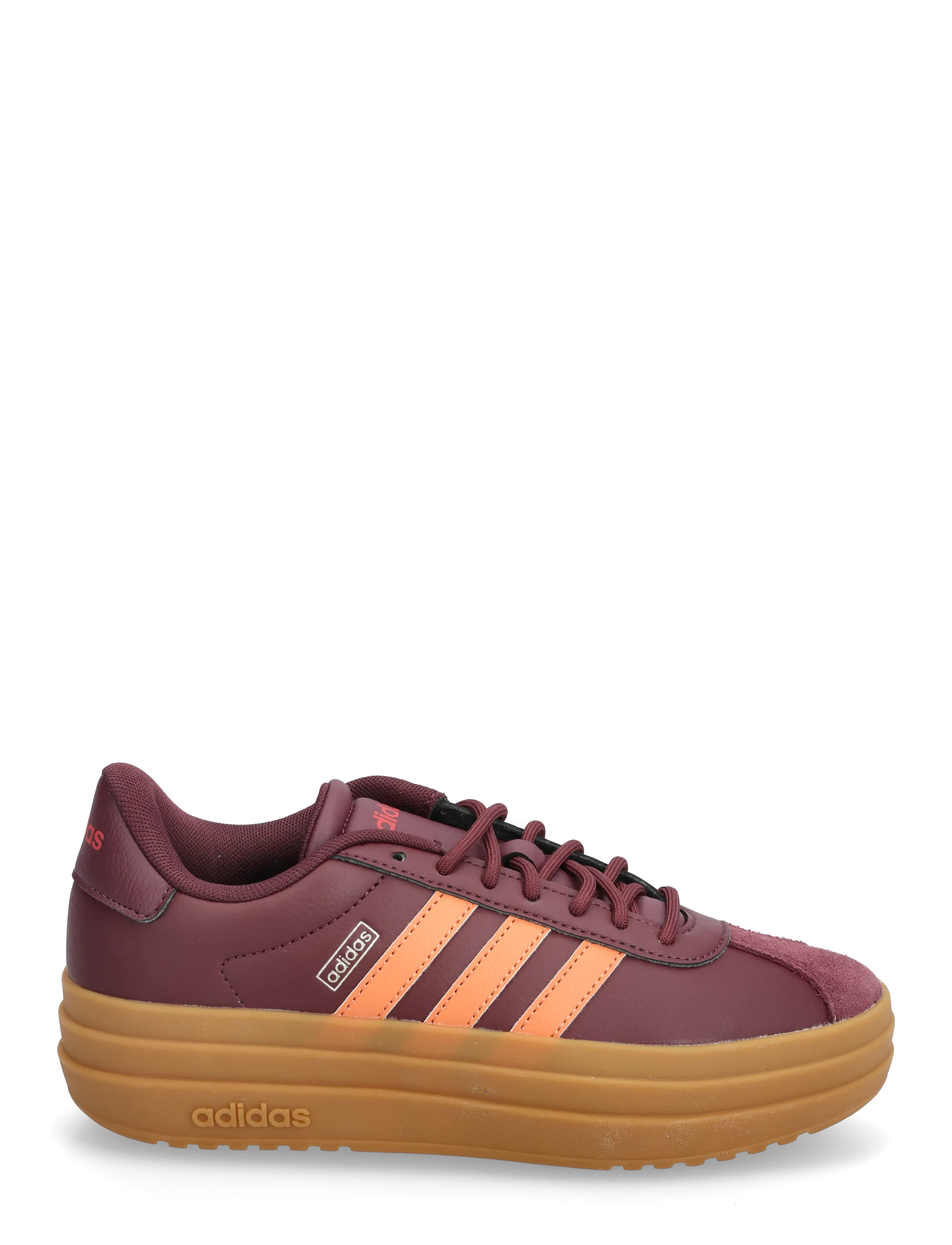 adidas Sportswear - VL COURT BOLD - lave sneakers - maroon/duor/purrub - 1