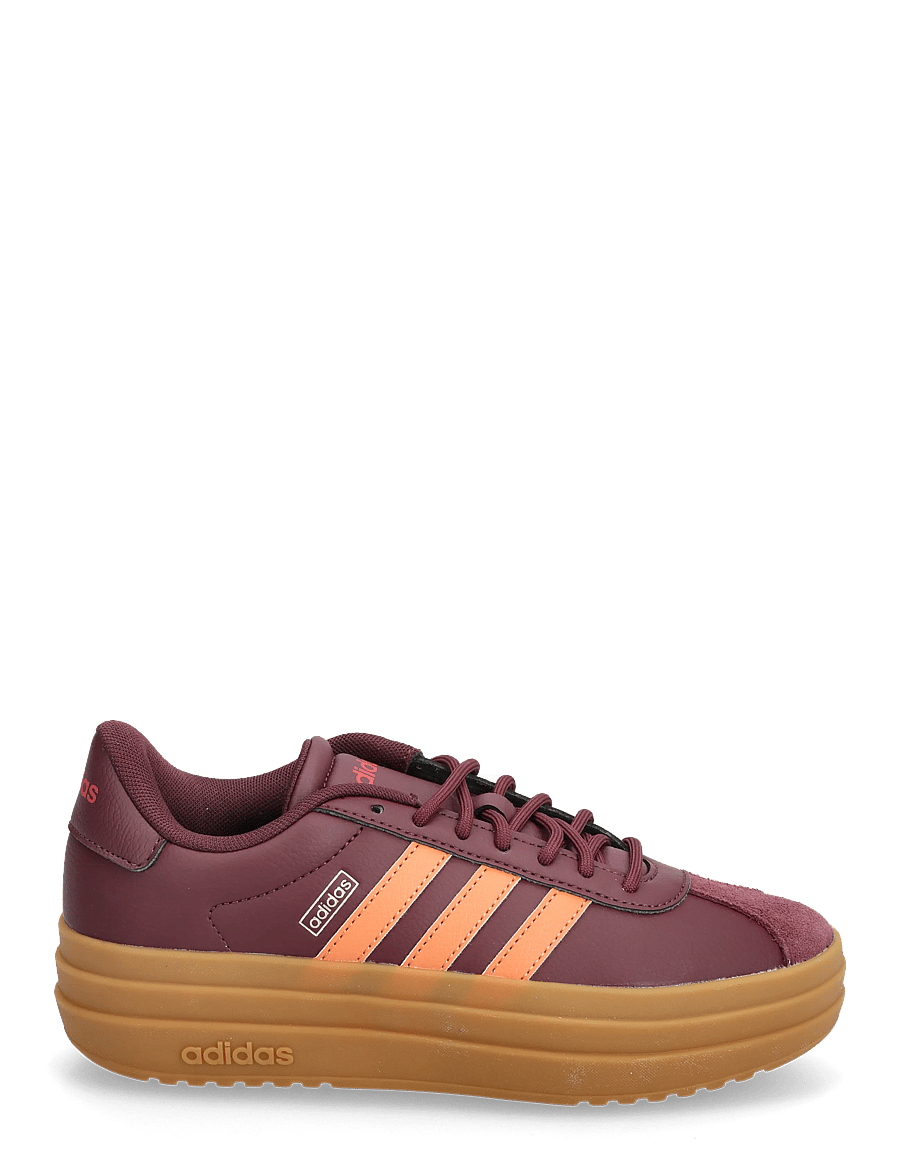 adidas Sportswear - VL COURT BOLD - lave sneakers - maroon/duor/purrub - 1