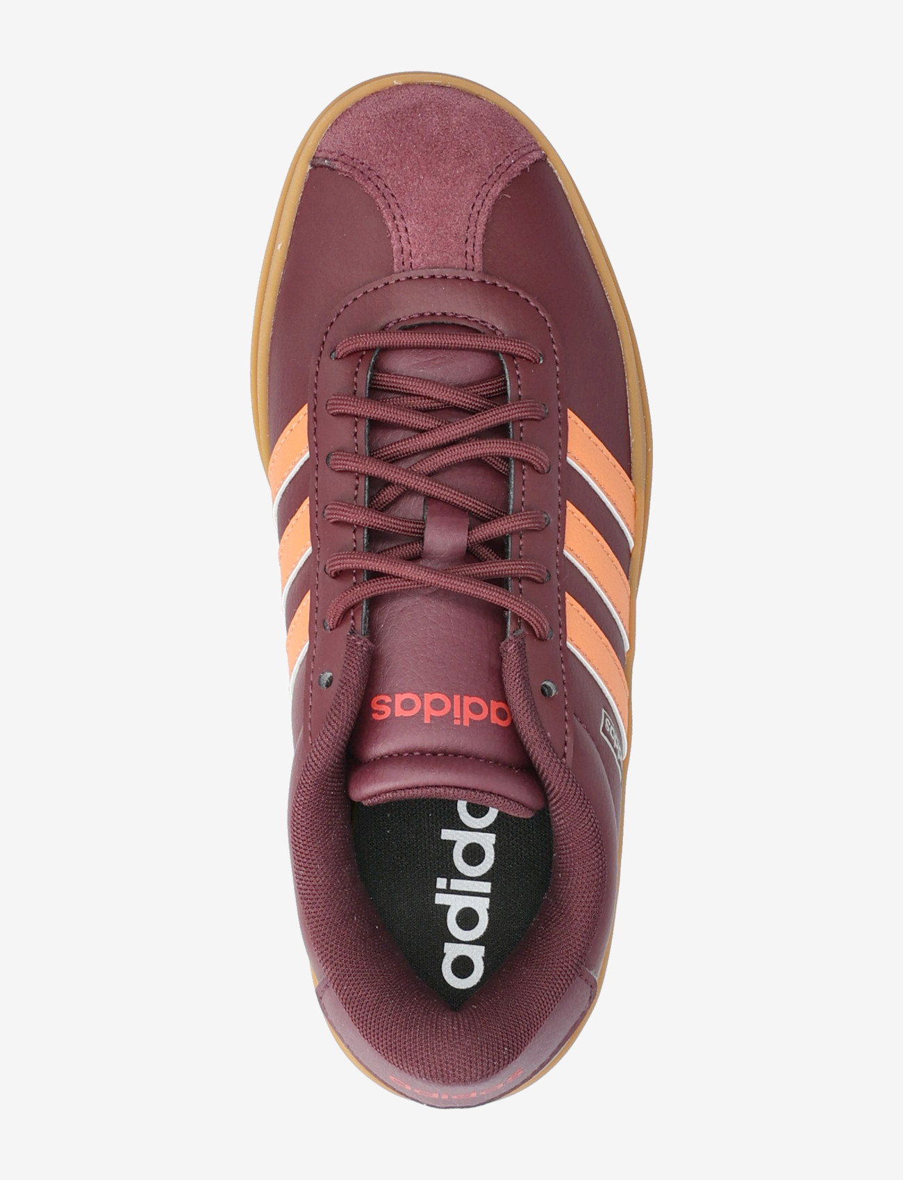 adidas Sportswear - VL COURT BOLD - låga sneakers - maroon/duor/purrub - 3