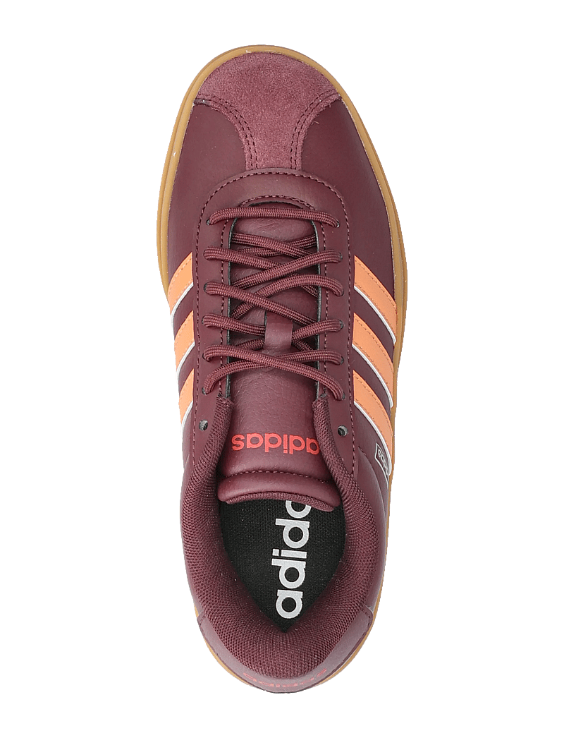 adidas Sportswear - VL COURT BOLD - lave sneakers - maroon/duor/purrub - 3