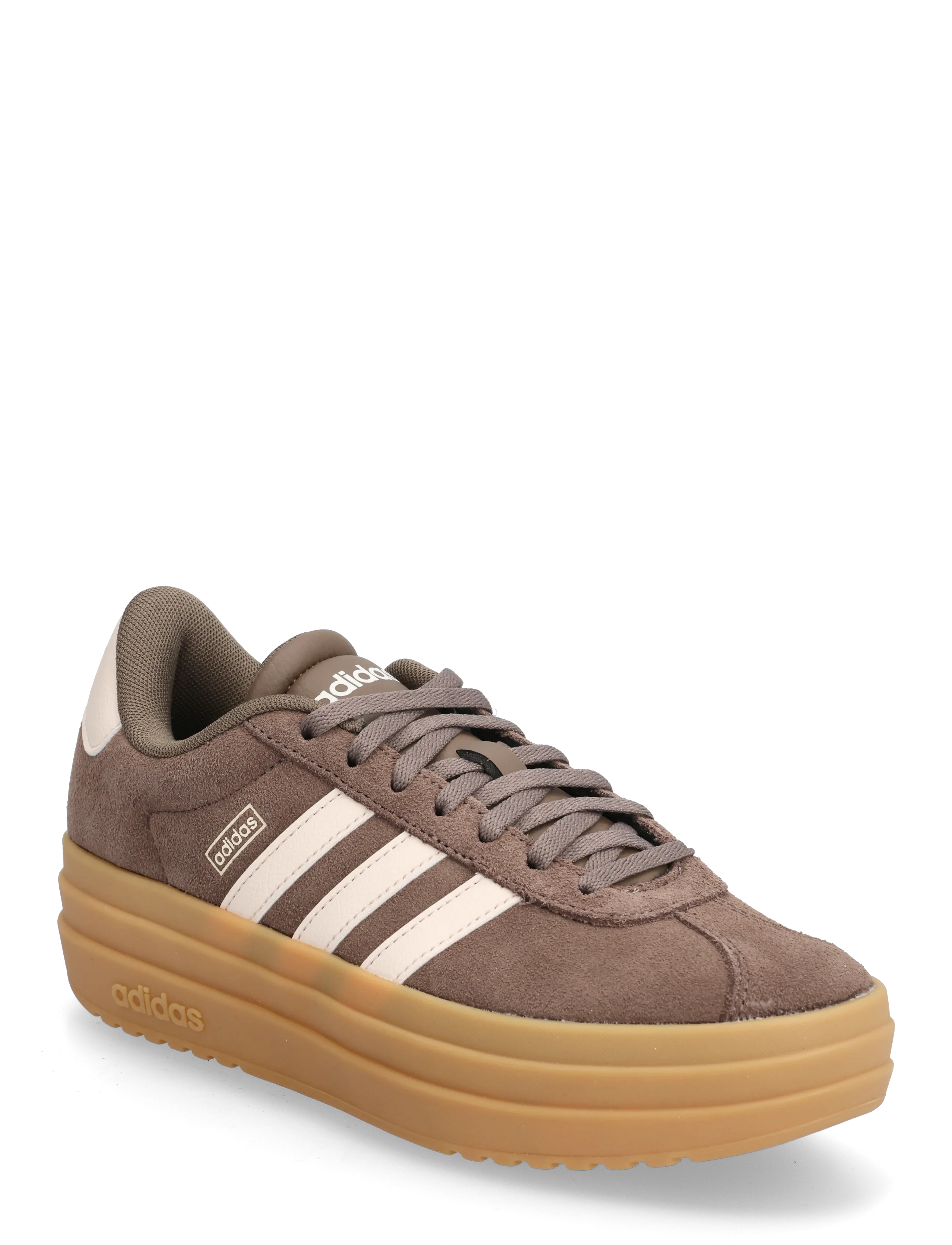 adidas Sportswear VL COURT BOLD - Niedrige Sneakers - EARSTR/WONQUA/GUM3 / brown