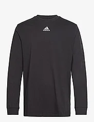 adidas Sportswear - M BL PUFF LS T - longsleeved tops - black - 0