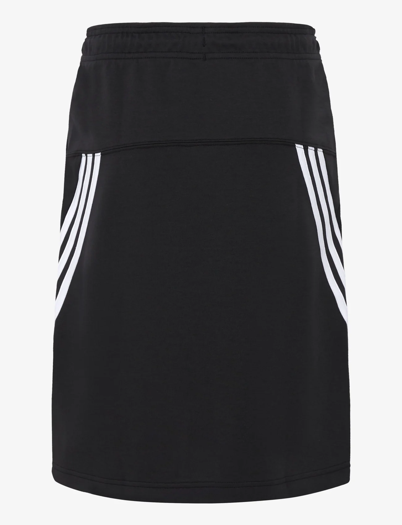 adidas Sportswear - G FI SKIRT - spódnice do kolan i midi - black/white - 1