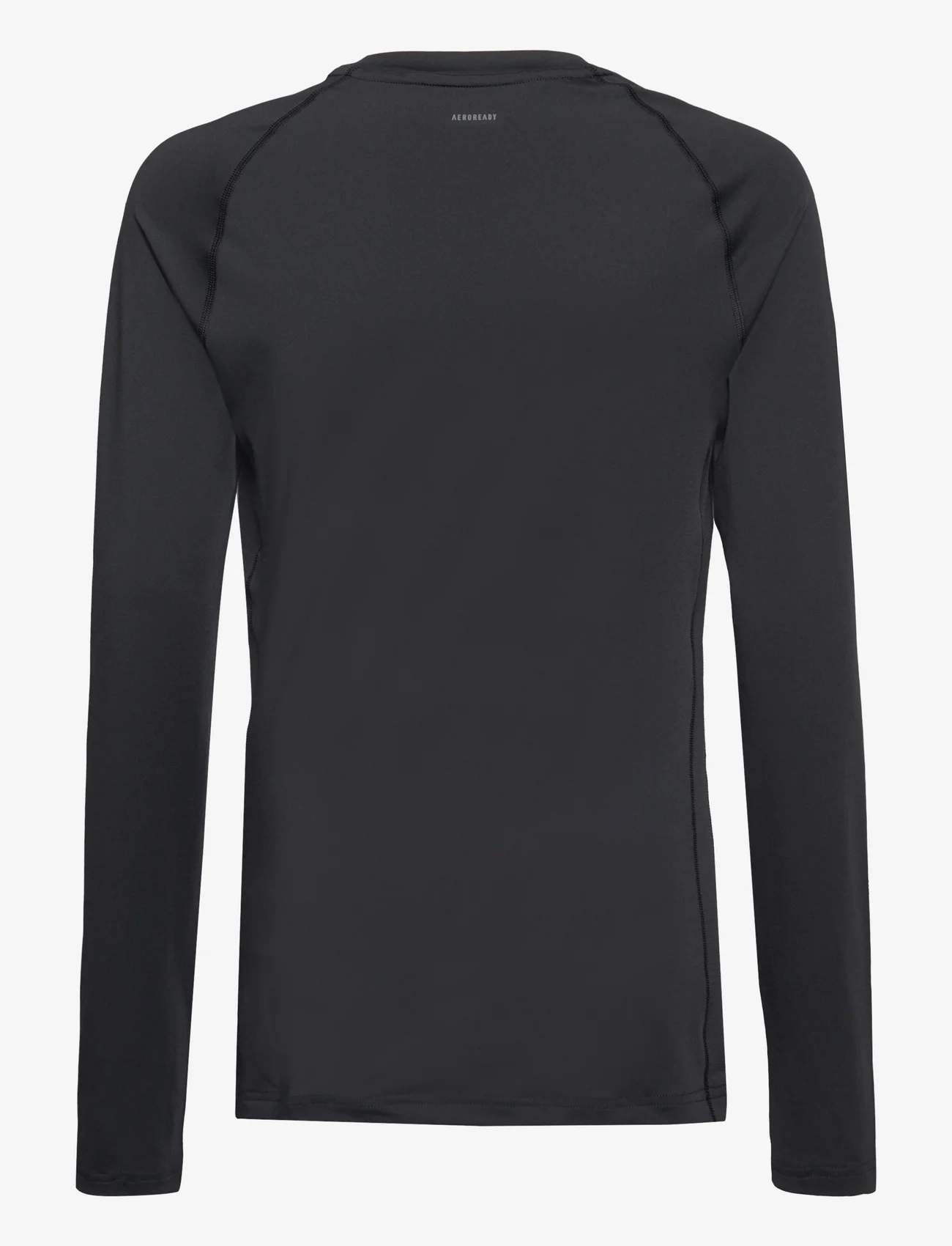 adidas Sportswear - AEROREADY Techfit Long-Sleeve Top Kids - langærmede t-shirts - black/white - 1