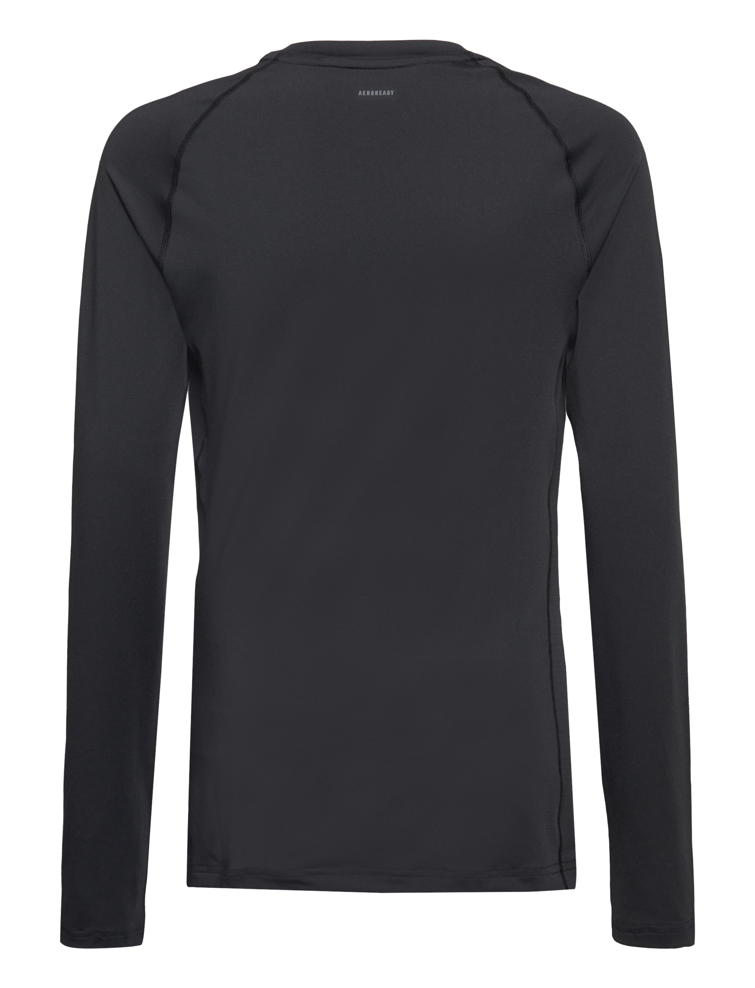 adidas Sportswear - AEROREADY Techfit Long-Sleeve Top Kids - black/white - 1