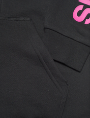 adidas Sportswear - Essentials Linear Logo Full-Zip Hoodie - hupparit - black/selubl - 3