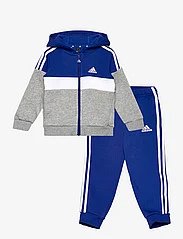 adidas Sportswear - I 3S TIB FL TS - joggingset - selubl/white/mgreyh - 0