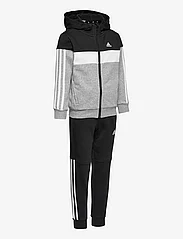 adidas Sportswear - LK 3S TIB FL TS - sportanzüge - black/white/mgreyh - 3