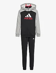 adidas Sportswear - LK BL FL TS - treniņtērpi - mgreyh/black - 0