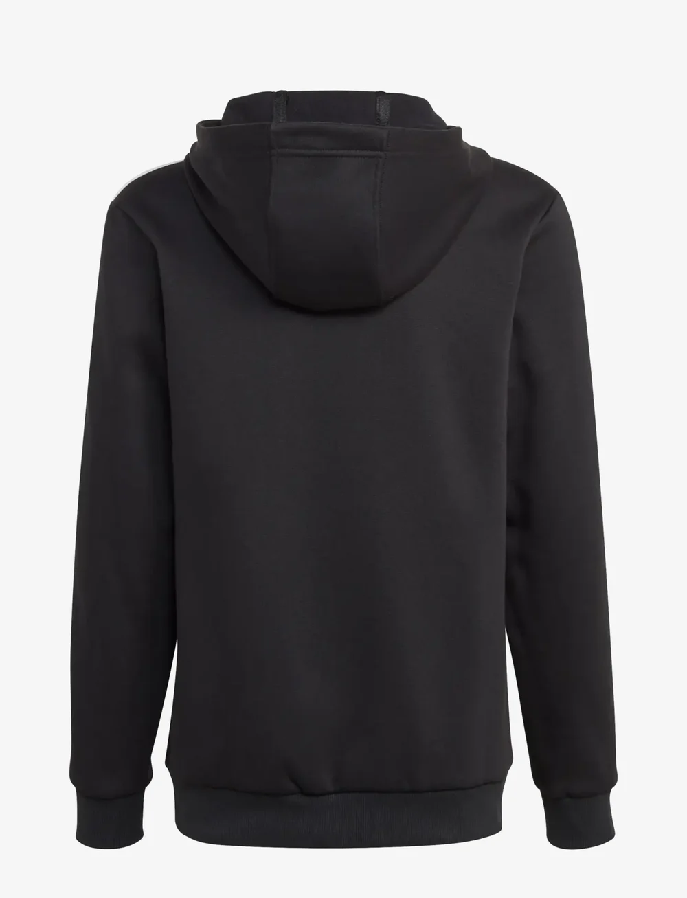 adidas Sportswear - J 3S TIB FL HD - kapuzenpullover - black/white/grefiv - 1