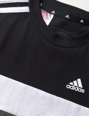adidas Sportswear - J 3S TIB T - kortærmede t-shirts - black/grefiv/white - 2