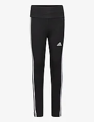 adidas Sportswear - JG 3S TIB FL TS - joggedresser - black/white/grefiv - 2